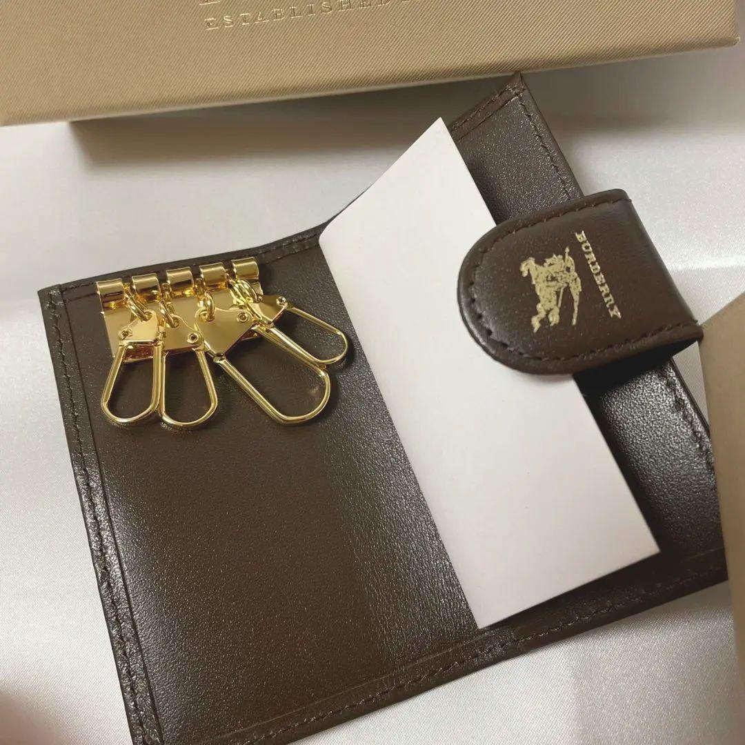 【新品未使用】BURBERRY バーバリー ノバチェック キーケース 箱付き
