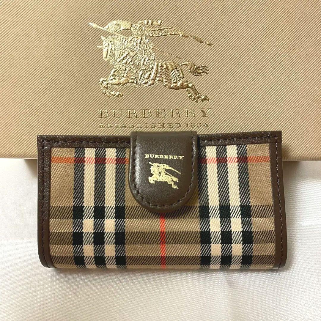 【新品未使用】BURBERRY バーバリー ノバチェック キーケース 箱付き