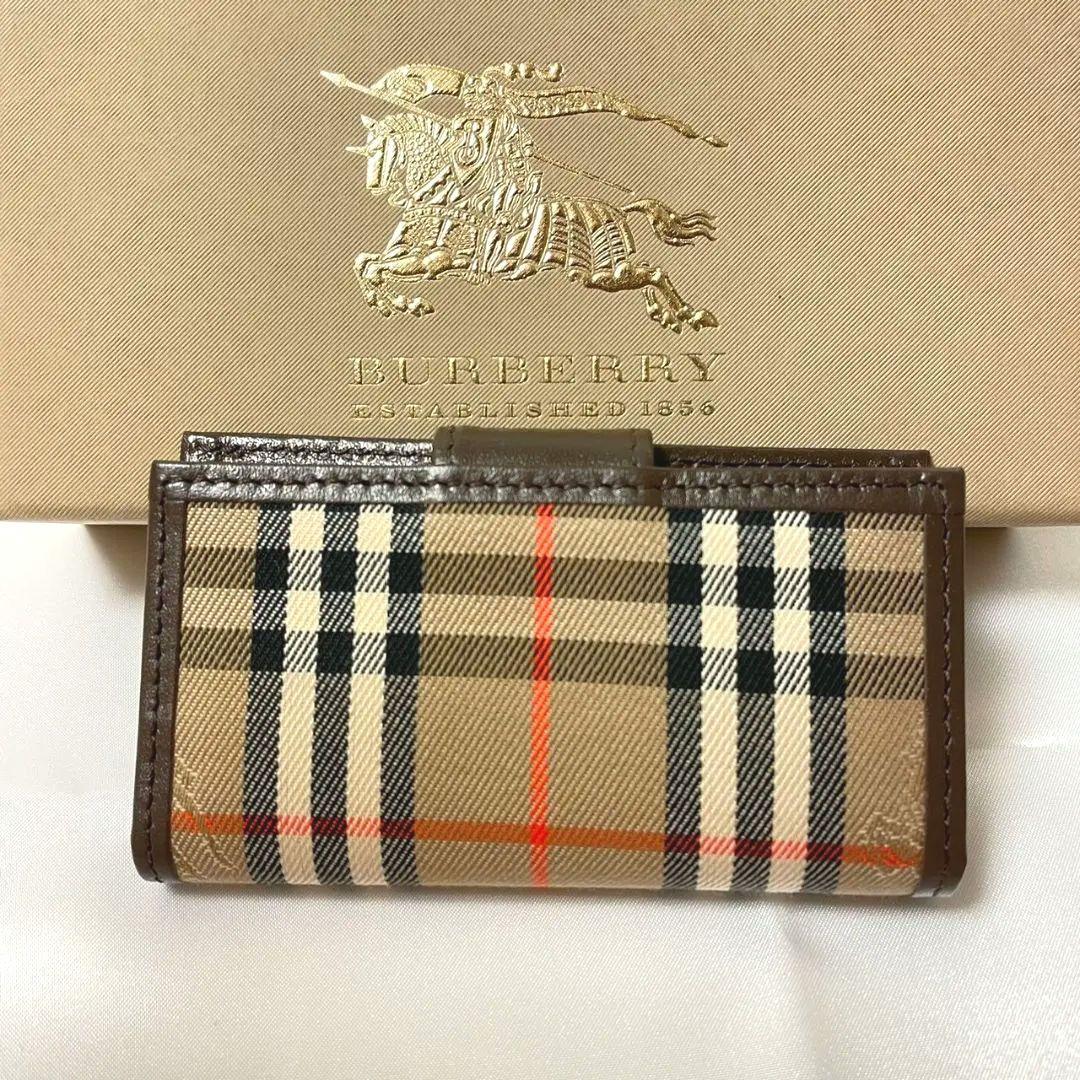 【新品未使用】BURBERRY バーバリー ノバチェック キーケース 箱付き