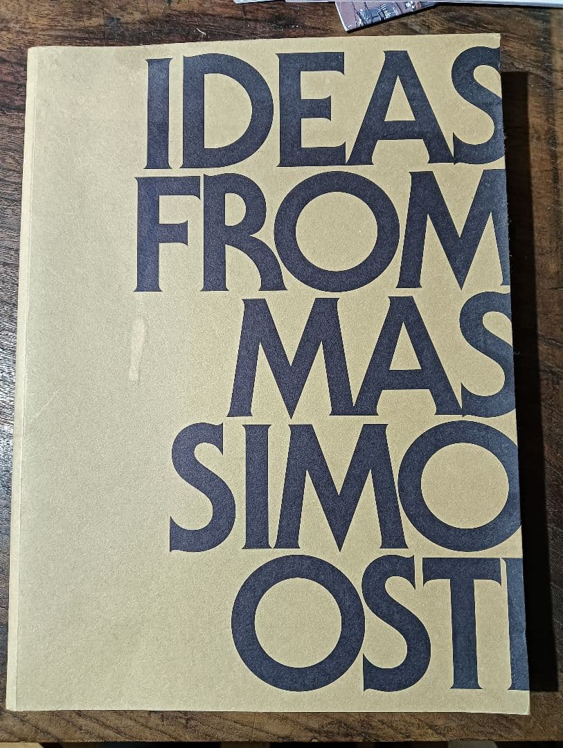 IDEAS FROM MASSIMO OSTI　書籍　本