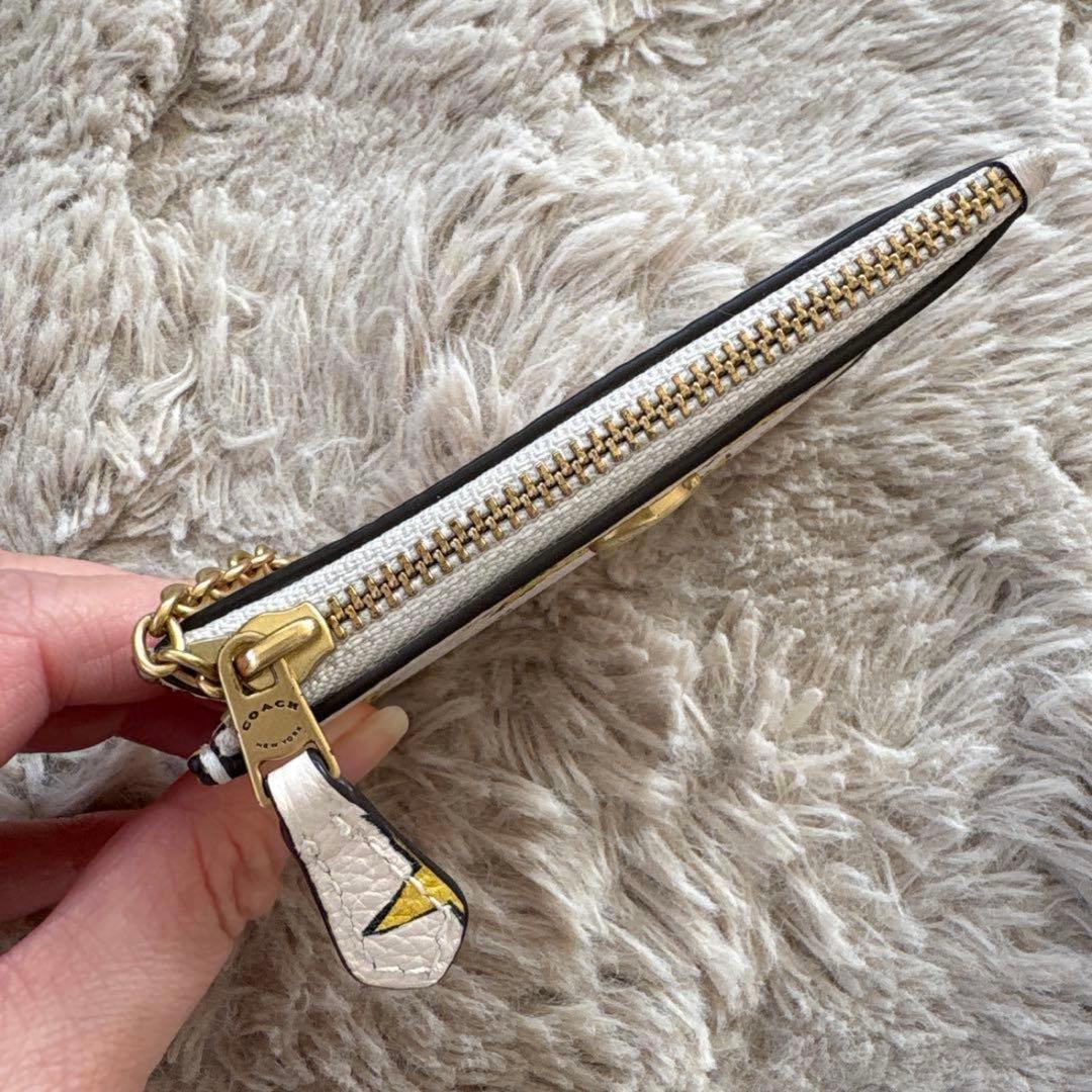 COACH コーチ 星柄 /カードケース レザー製 C金具