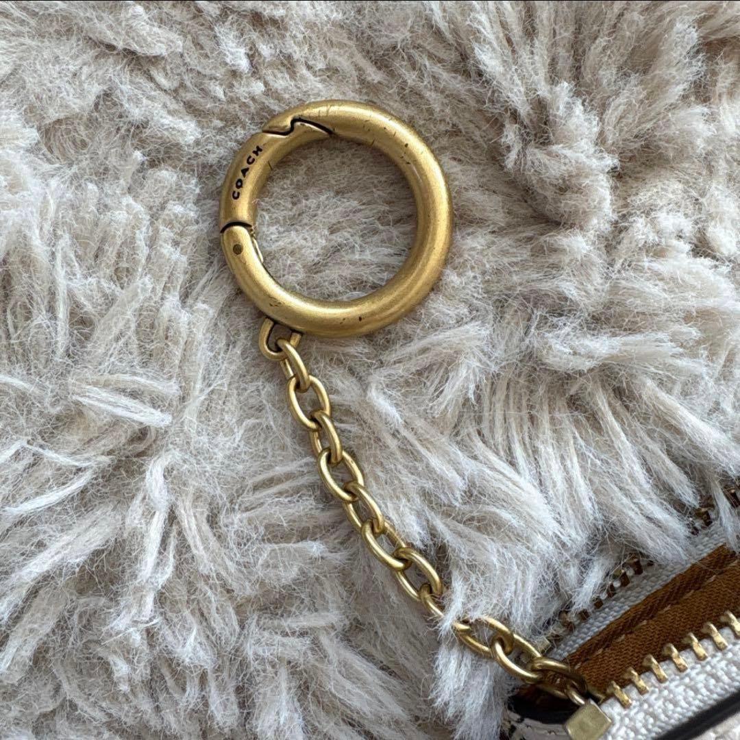 COACH コーチ 星柄 /カードケース レザー製 C金具