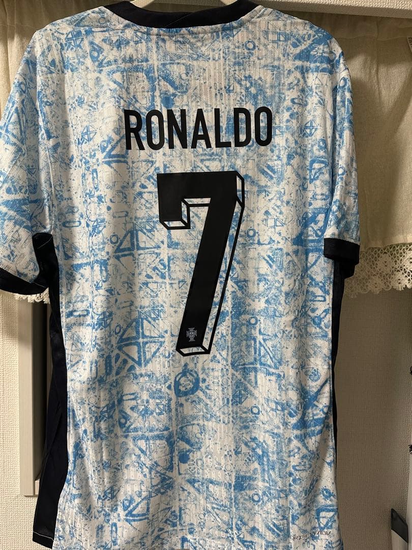 頂*天様 ポルトガル代表ユニフォームアウェイ Euro 2024 ロナウド　Ls