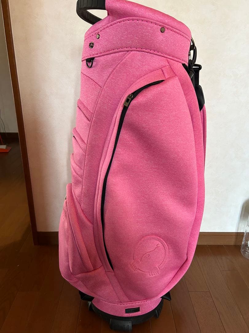 ホンマピンクゴルフバッグ・軽量キャディバッグ　14分割