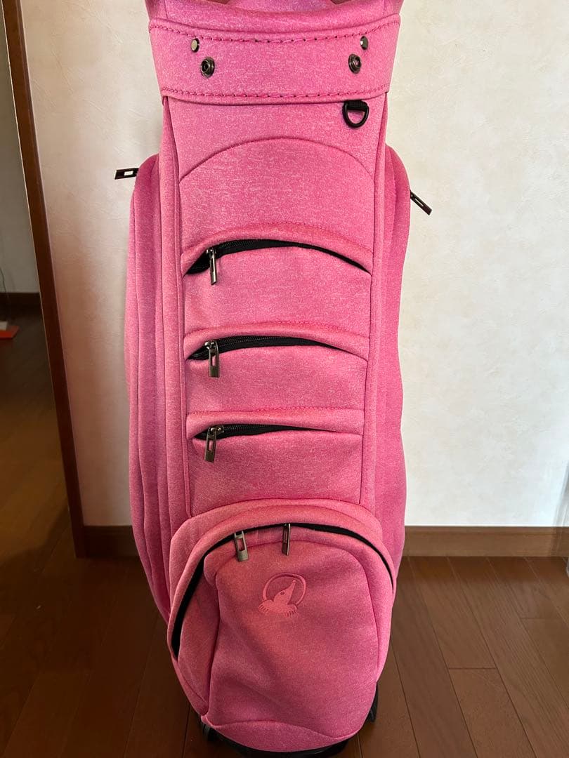 ホンマピンクゴルフバッグ・軽量キャディバッグ　14分割