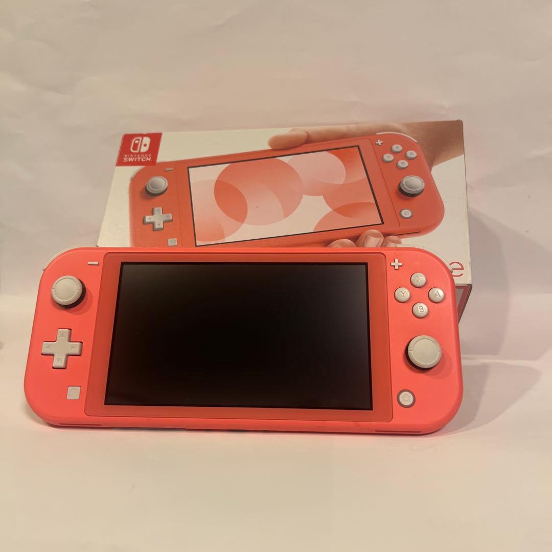 Nintendo Switch Lite コーラル 本体 箱付き