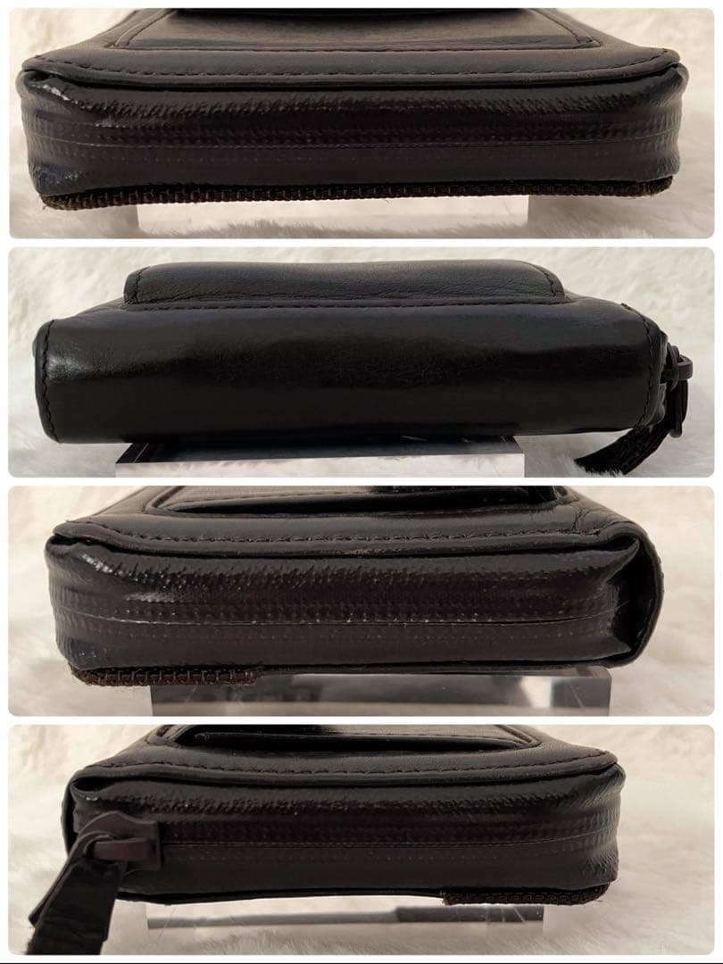 【希少/完売品】PORTER ZOOM 二つ折り財布 レザー ナイロン 多収納