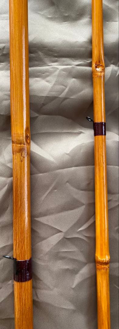 m402竹製黒鯛チヌ竿 横浜伝統のヘチ竿