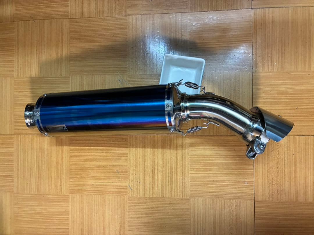 YOSHIMURA ステンレス マフラー ブルー