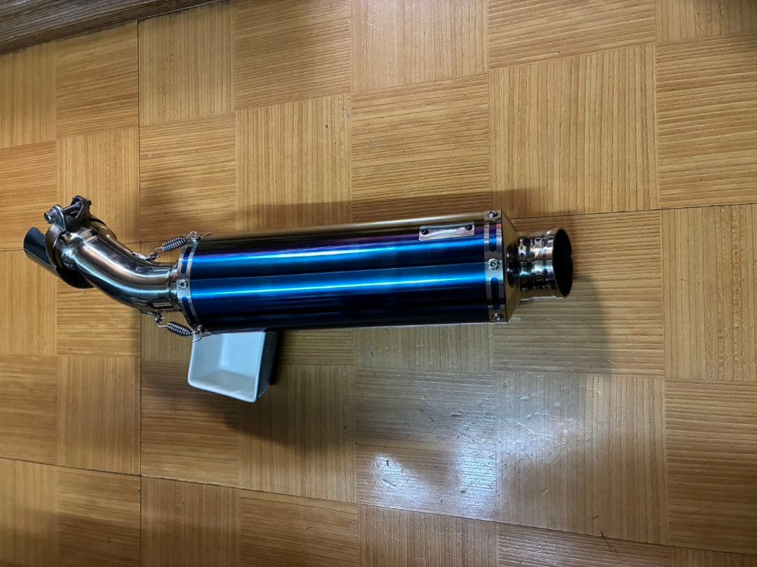 YOSHIMURA ステンレス マフラー ブルー