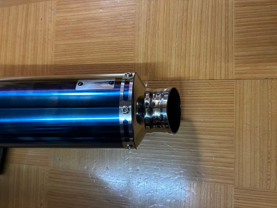 YOSHIMURA ステンレス マフラー ブルー