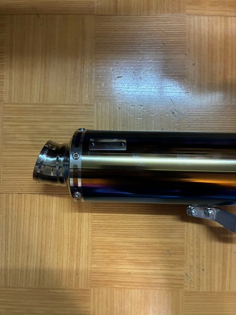 YOSHIMURA ステンレス マフラー ブルー