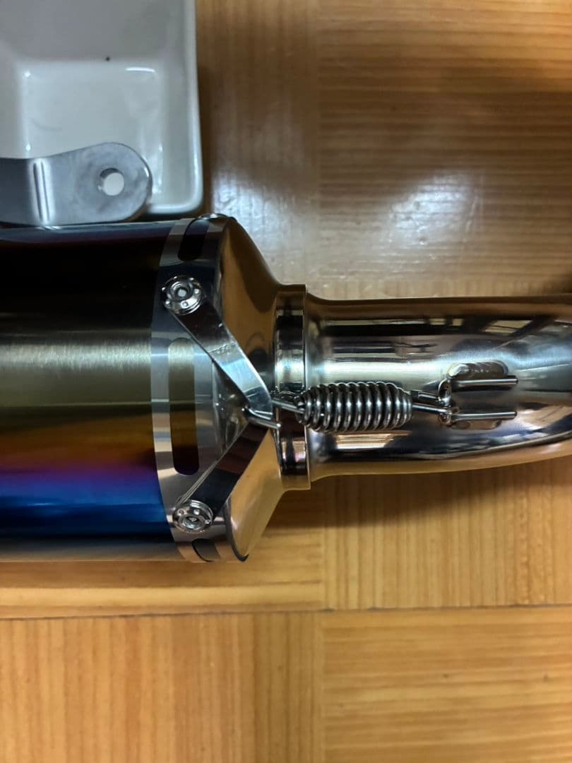 YOSHIMURA ステンレス マフラー ブルー