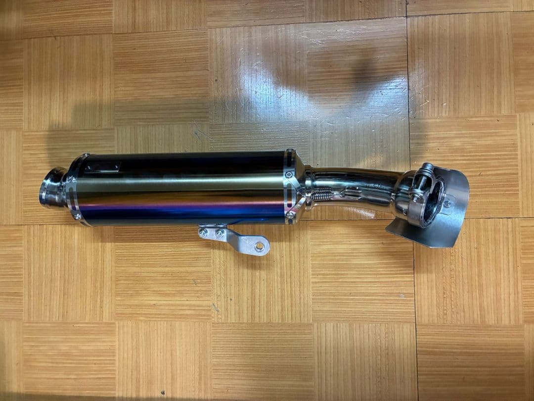 YOSHIMURA ステンレス マフラー ブルー