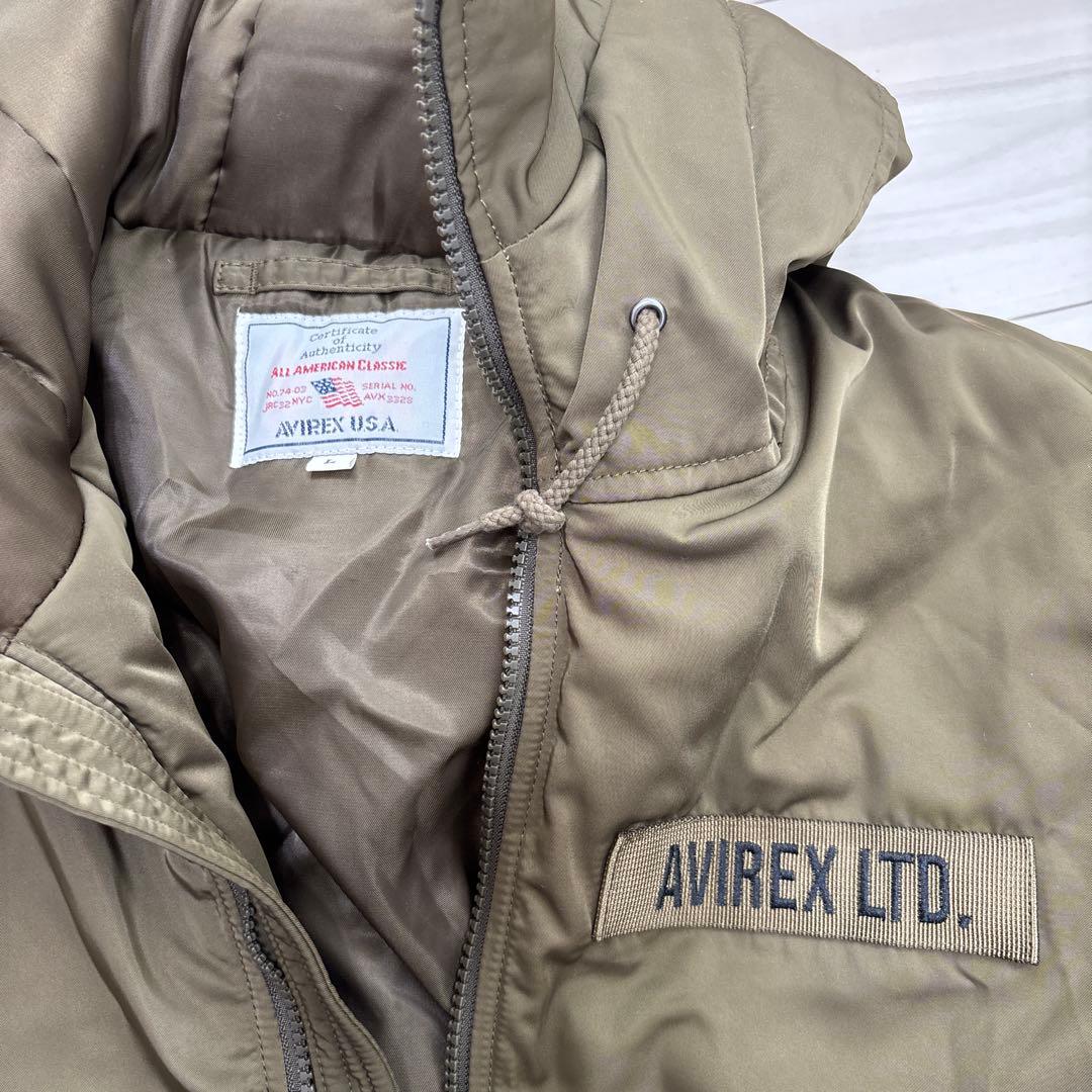 AVIREX LTD. MA-1 フライトジャケット オリーブ