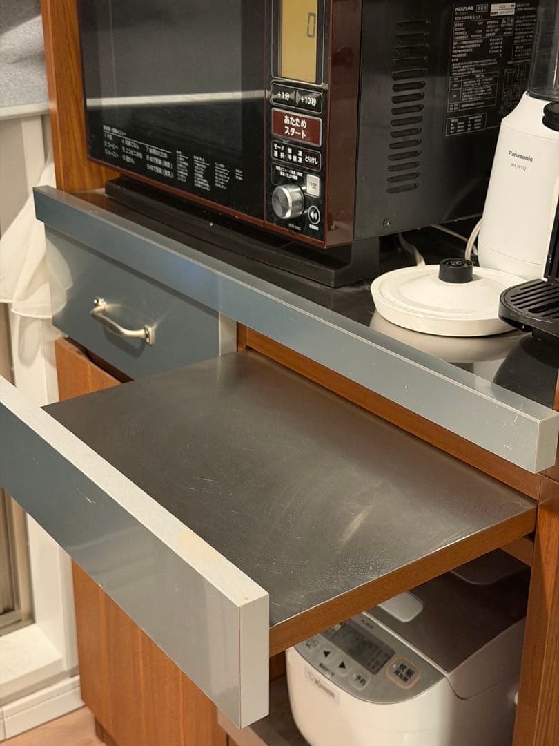 unico STRADA キッチンボード(S) スライド棚仕様 食器棚