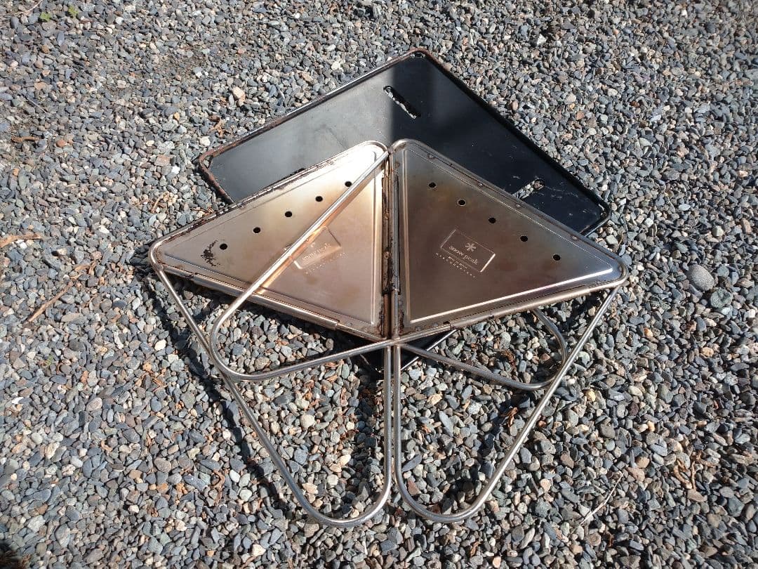 スノーピーク　焚き火台Ｍ（used　おまけ付）