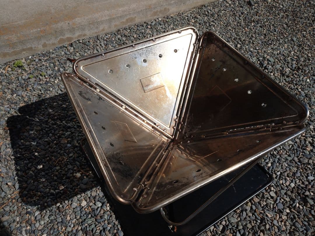 スノーピーク　焚き火台Ｍ（used　おまけ付）