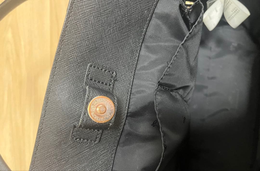 本日限定！agnes b アニエスベー ハンドバッグ A4収納可能 通勤ブラック