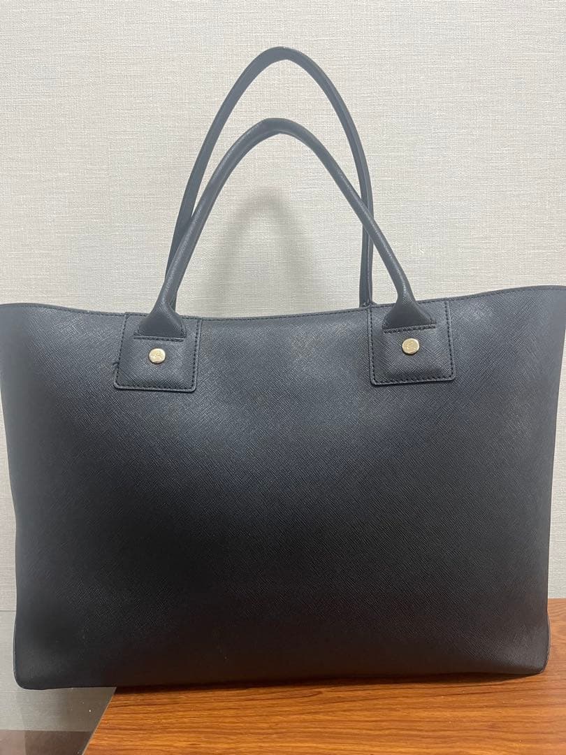 本日限定！agnes b アニエスベー ハンドバッグ A4収納可能 通勤ブラック