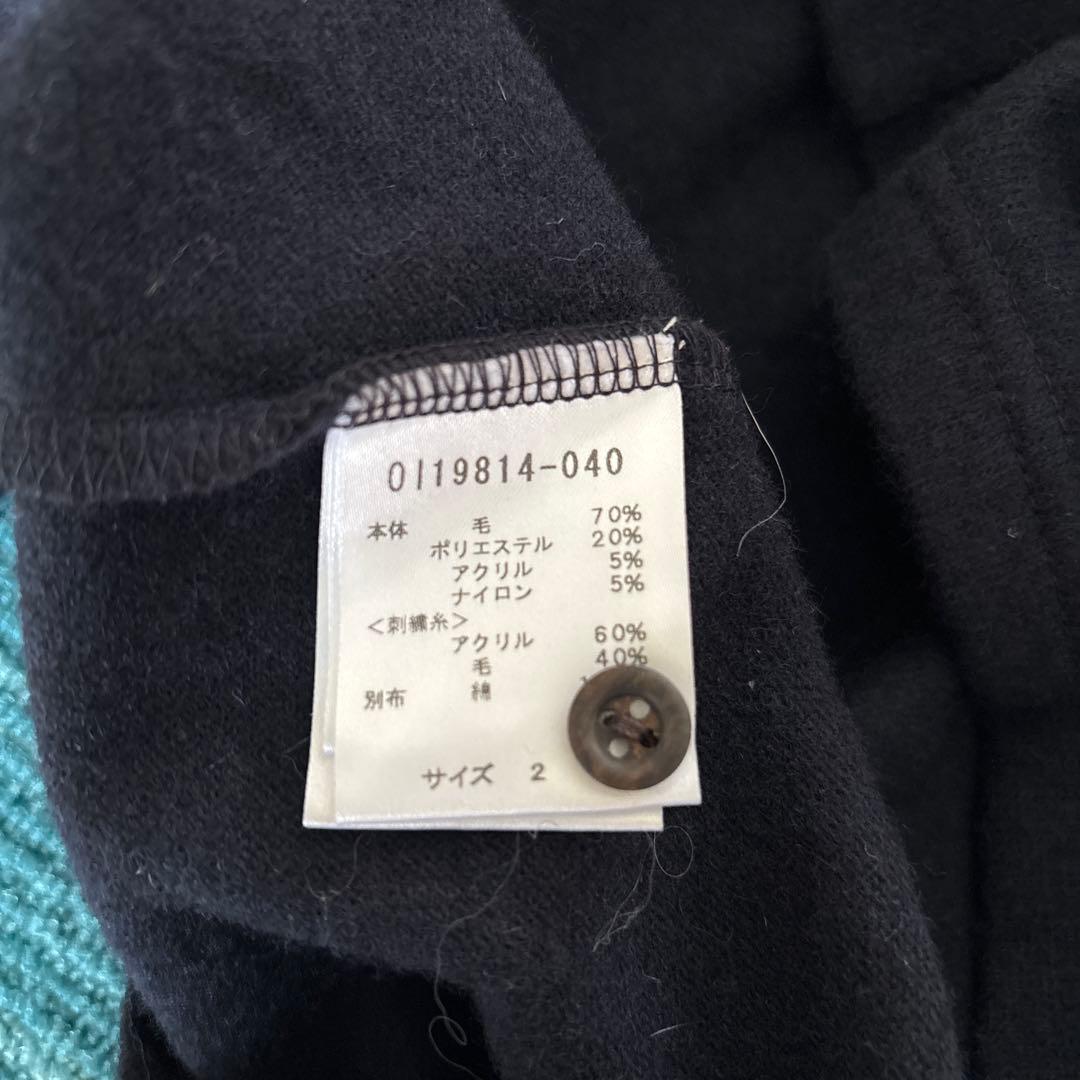 日本製　oHLALA ウールワンピース