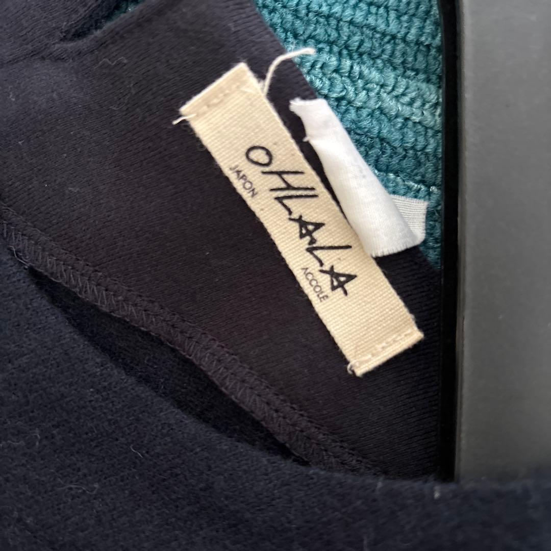 日本製　oHLALA ウールワンピース