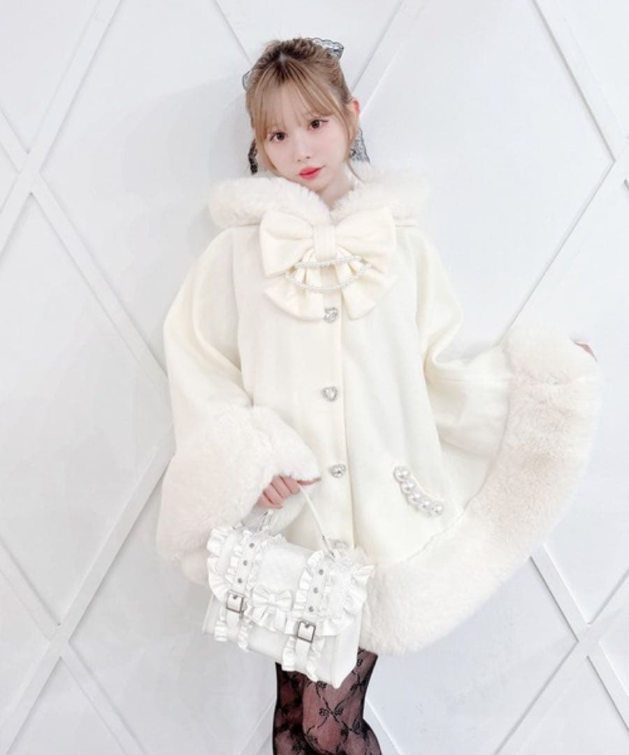 MARS ポンチョ 白