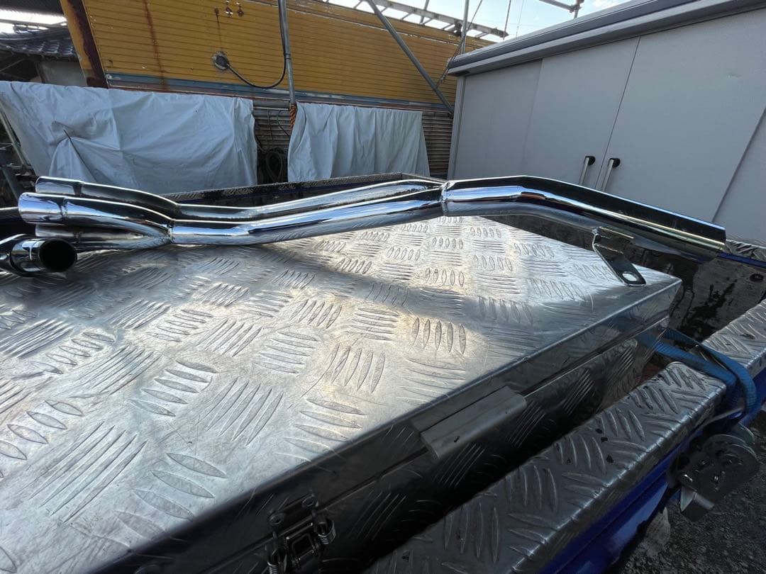 カワサキ コブラツイスト菅マフラー