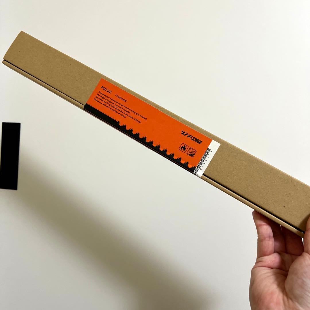 【非売品ステッカー付き】サンゾー工務店　PULSE 薪トング　　パルス