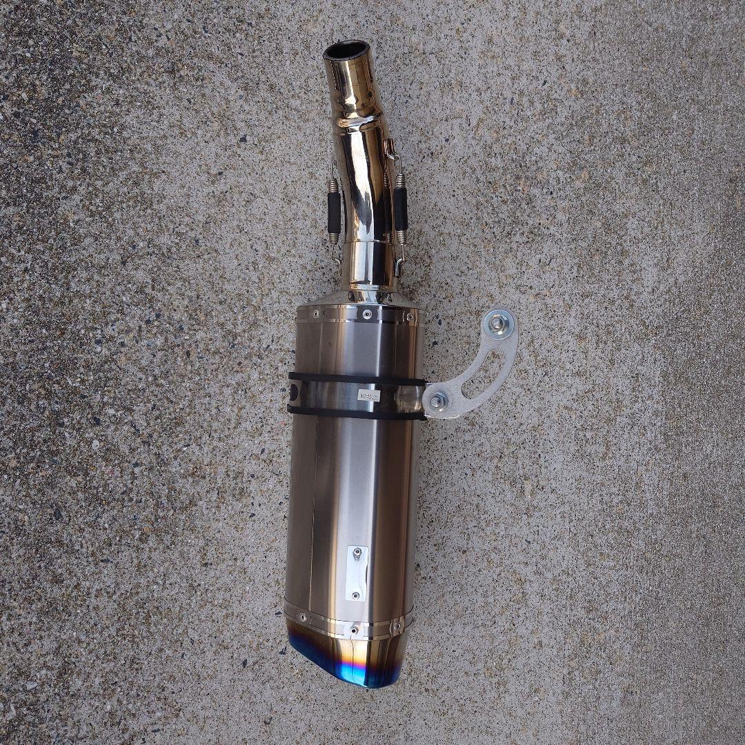 yzf-r25 mt-25　WR‘S スリップオンマフラー(バーエンドオマケ付)