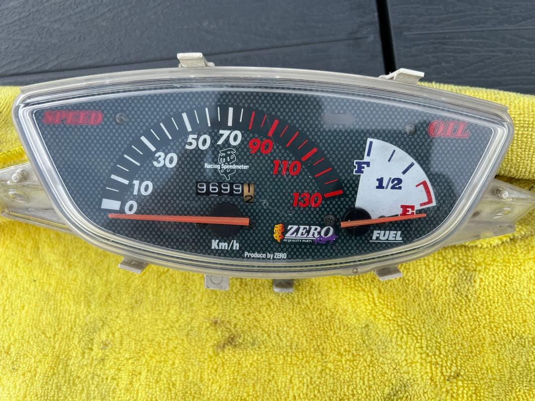 ライブディオ ZX ZERO メーター 零 130kmメーター