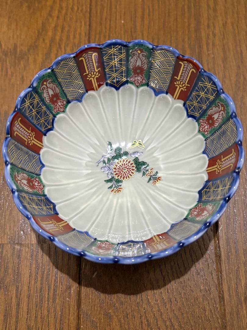 有田焼　林九郎作　小鉢5個セット 木箱付き