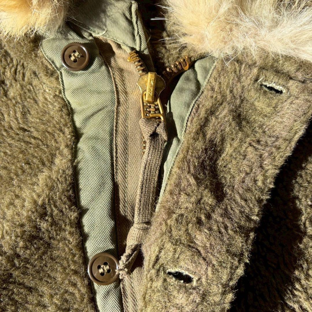 40s ヴィンテージ アメリカ軍 M43 パイルライナー 山岳部隊 ミリタリー