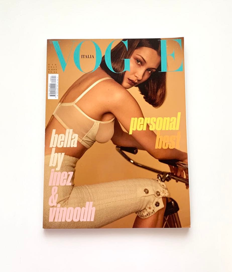女性情報誌 Vogue Italia June 2017 Bella Hadid
