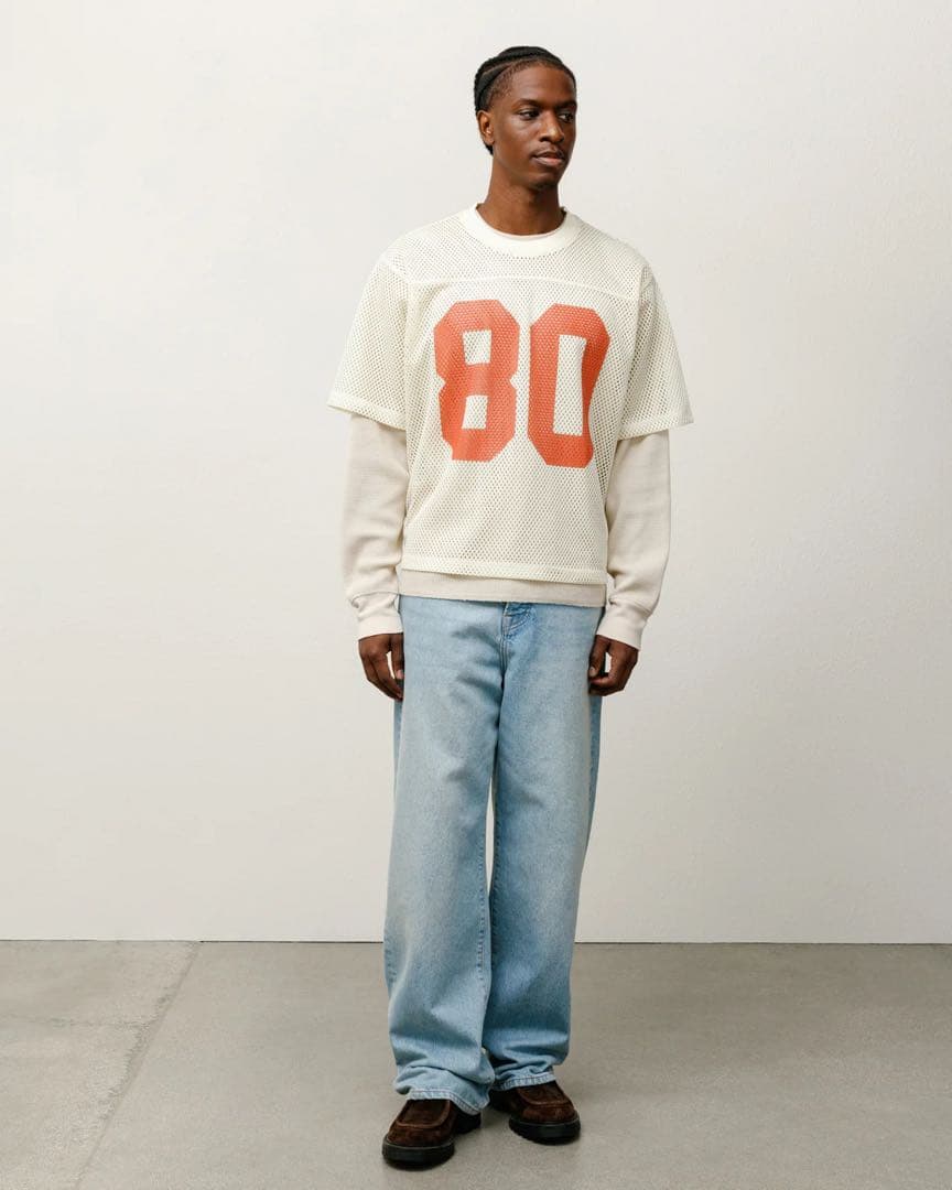 シャツ Stussy TEAM JERSEY 80