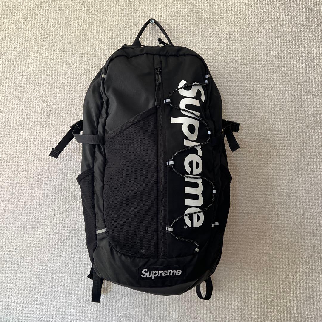 SUPREME 17ss ナイロン バックパック リュック 20L 正規品 黒