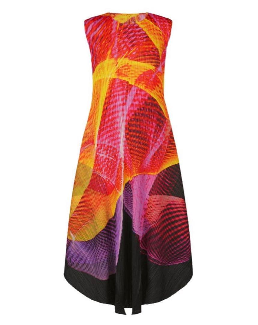 PleatsPlease SPECTRUM ワンピース5