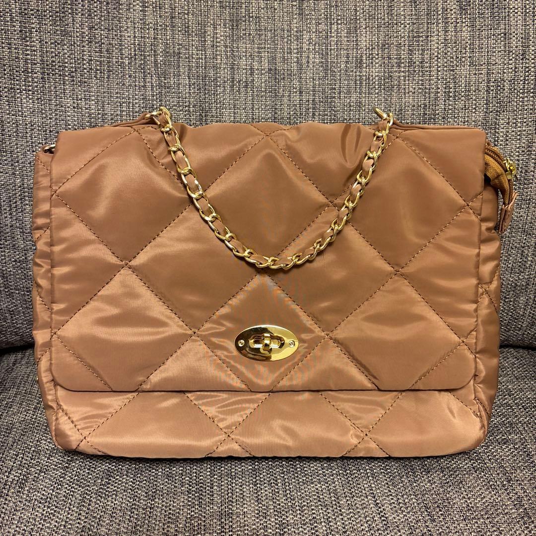 OUTDOOR SLOBE別注 キルティングショルダーバッグ