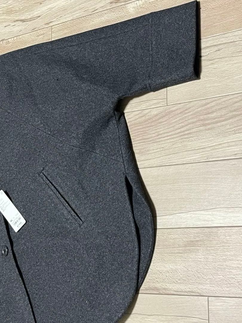 【新品】GU コージーメルトンケープコート XL メルトン コート ケープ