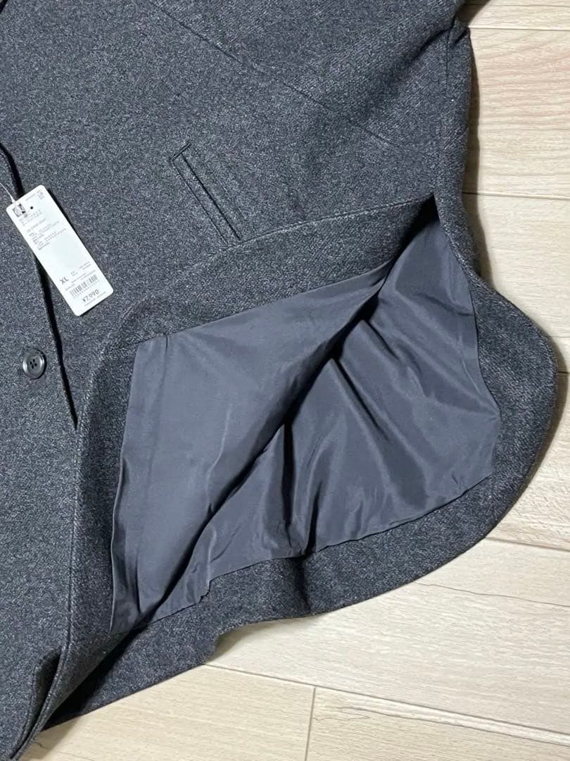 【新品】GU コージーメルトンケープコート XL メルトン コート ケープ