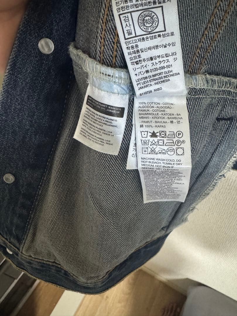 Levi's premium ダークブルー デニムジャケット