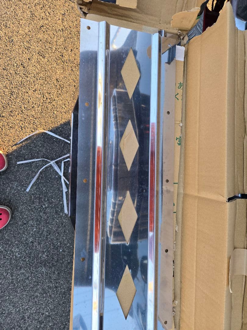 デコトラ泥除け用ステンレス板