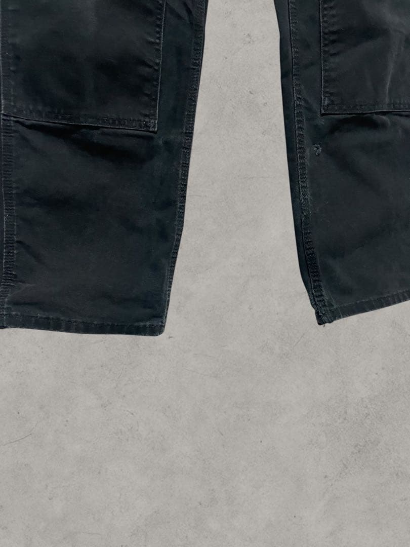 い*！様 USA製 カーハートダブルニー ペンキ 良フェード