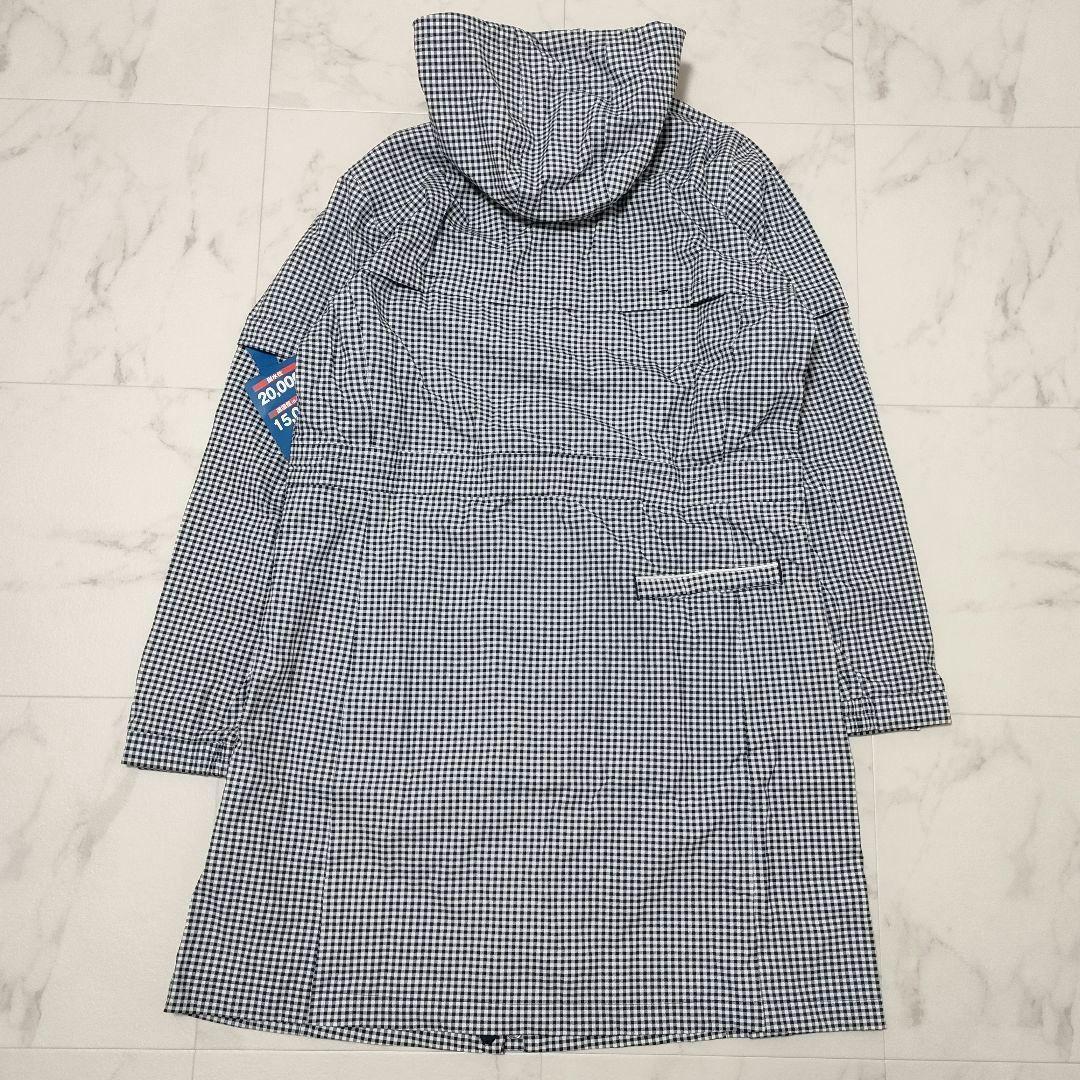 【新品タグ付き】マンシングウェア　レインウェア　コート　ギンガムチェック　LL