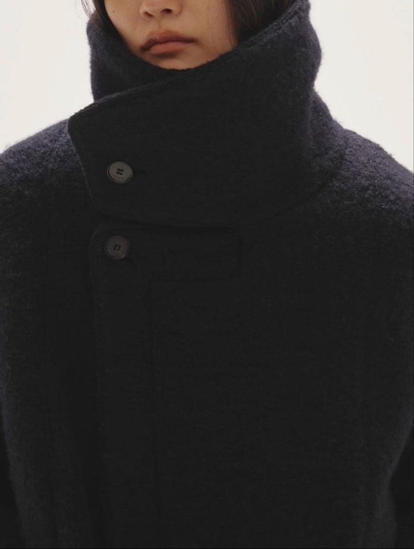 トゥデイフル TODAYFUL スタンドカラーブークレジャケット　ブラック36