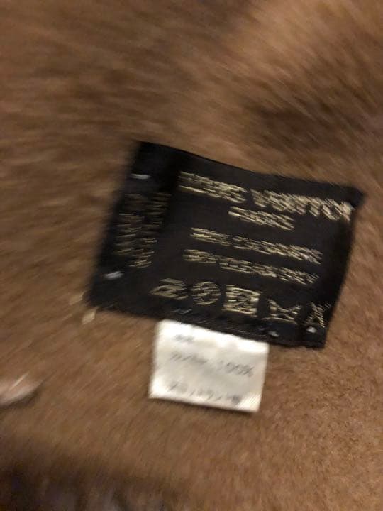 M71293 ルイヴィトン　マフラー　ブラウン
