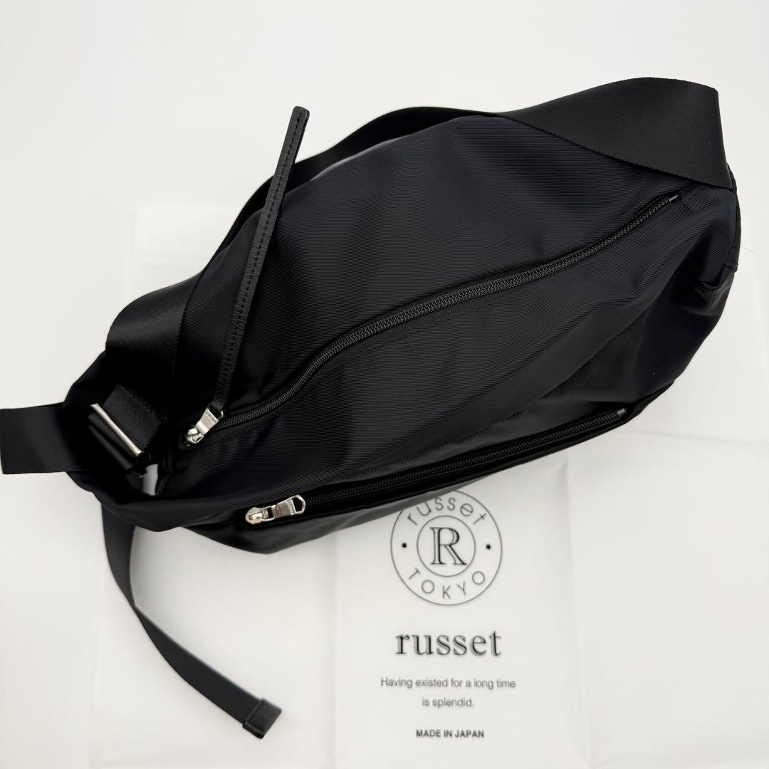 【極美品】ラシット ナイロン マルチウェイ ショルダーバッグ ワンショルダー 黒