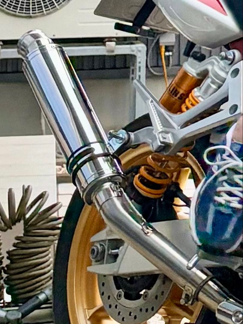 スリップオン ステンレス マフラー CB1300 などに　汎用