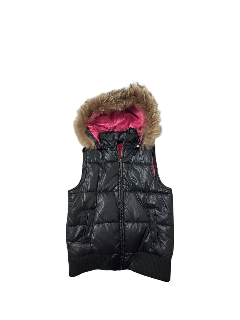 archive y2k grunge ファーダウンベスト 平成　ギャル　SWAG