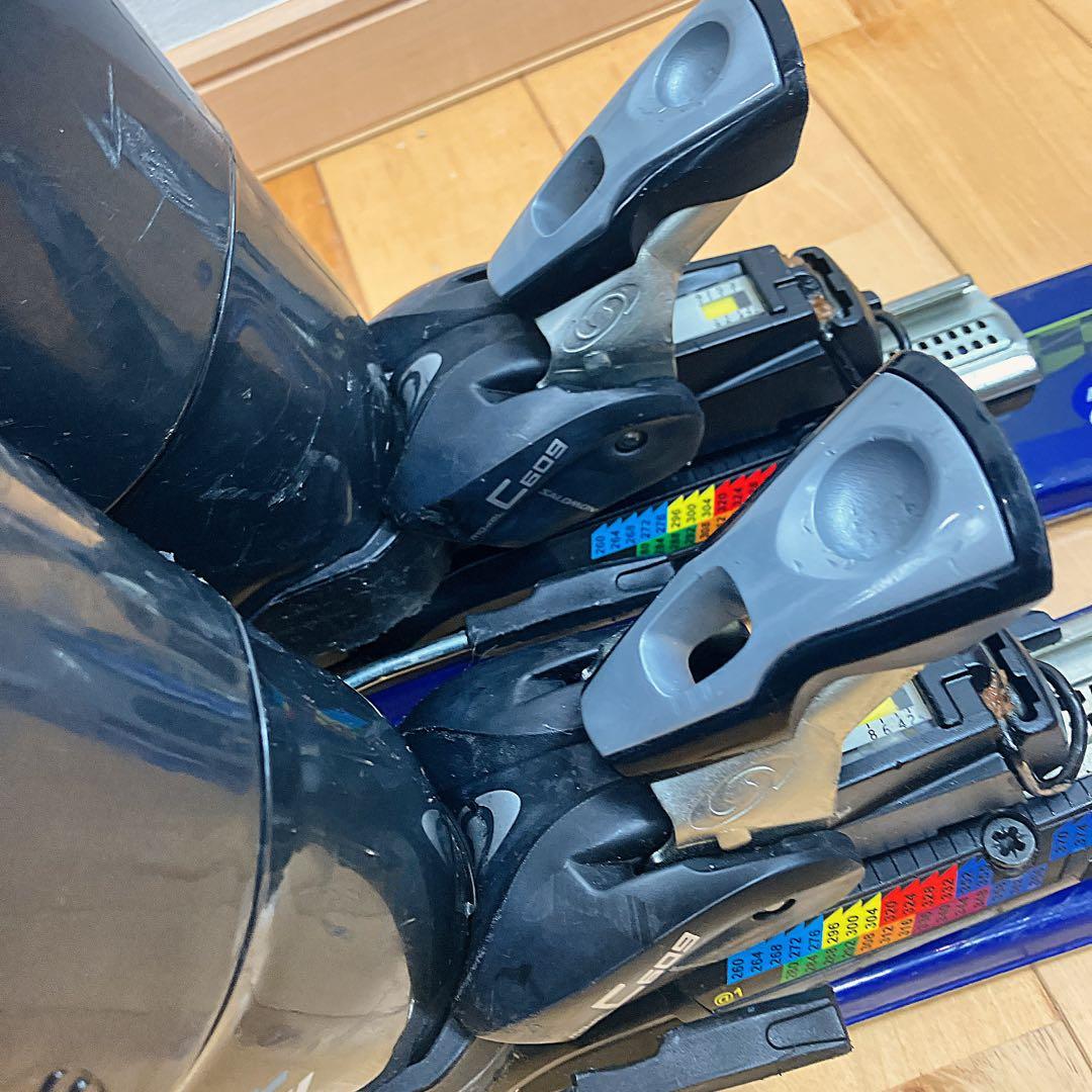 スキー板　ジュニア　120㎝　ビンディング＋ブーツセット